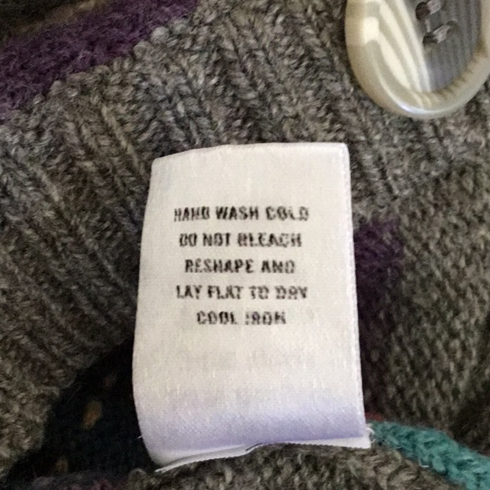 The Tog Shop gray Cardigan Sweater sizeLg - Picture 4 of 4